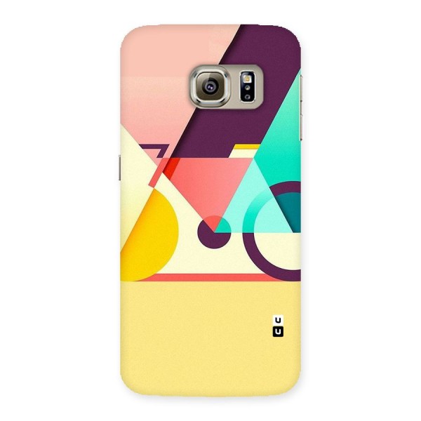 Abstract Cycle Back Case for Samsung Galaxy S6 Edge