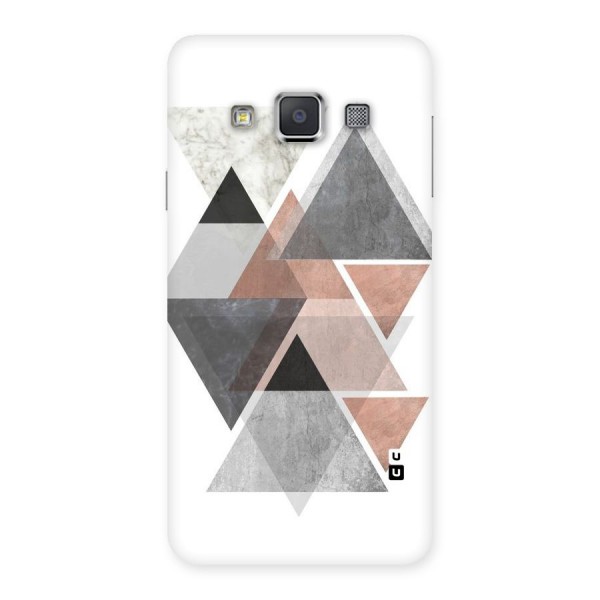 Abstract Diamond Pink Design Back Case for Galaxy A3
