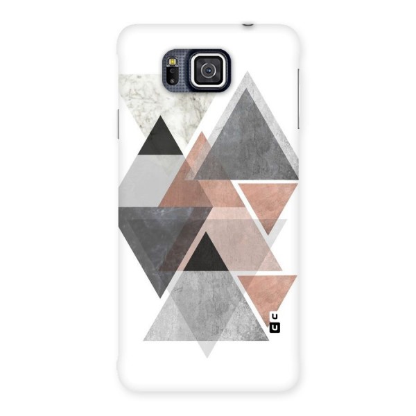 Abstract Diamond Pink Design Back Case for Galaxy Alpha