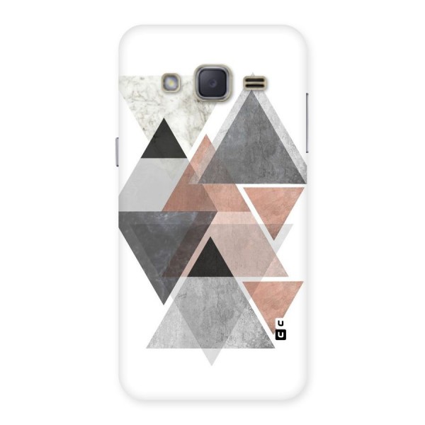 Abstract Diamond Pink Design Back Case for Galaxy J2