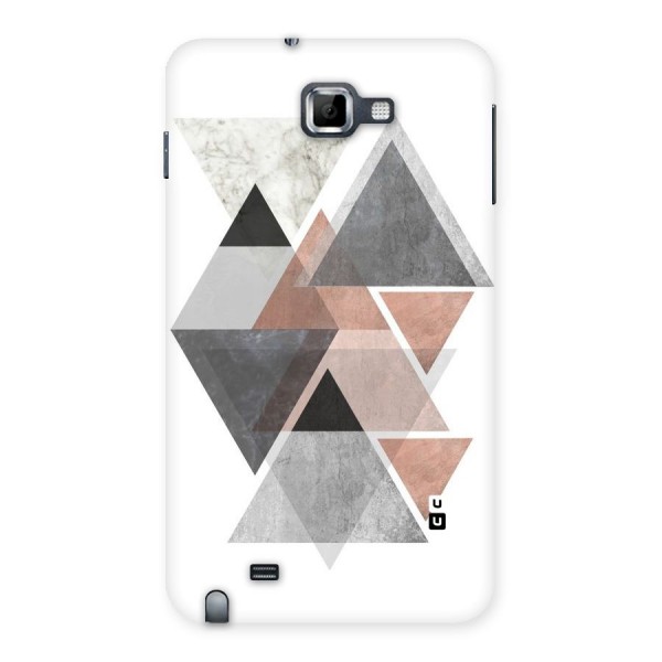 Abstract Diamond Pink Design Back Case for Galaxy Note