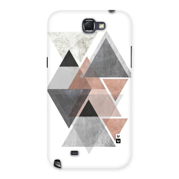 Abstract Diamond Pink Design Back Case for Galaxy Note 2