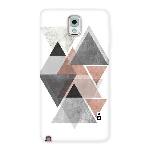 Abstract Diamond Pink Design Back Case for Galaxy Note 3