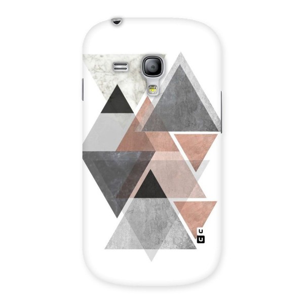Abstract Diamond Pink Design Back Case for Galaxy S3 Mini