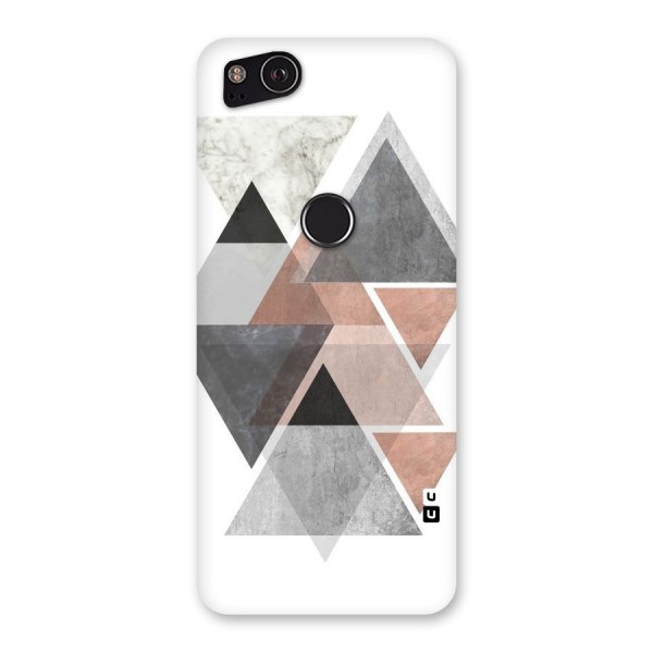 Abstract Diamond Pink Design Back Case for Google Pixel 2