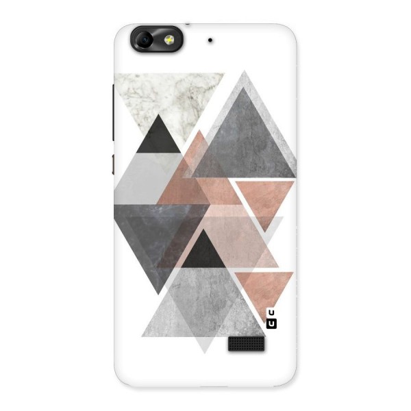 Abstract Diamond Pink Design Back Case for Honor 4C