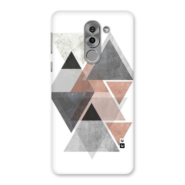 Abstract Diamond Pink Design Back Case for Honor 6X