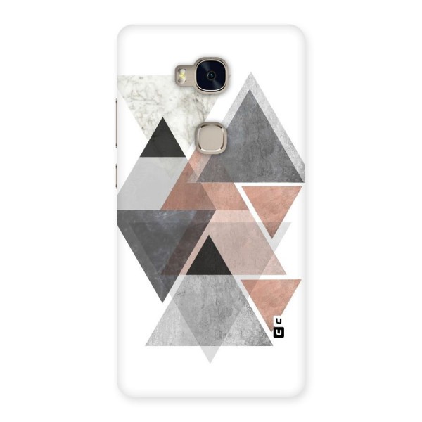 Abstract Diamond Pink Design Back Case for Huawei Honor 5X