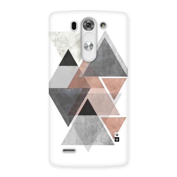 Abstract Diamond Pink Design Back Case for LG G3 Beat