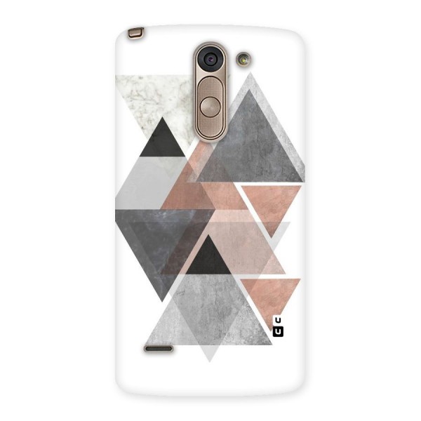 Abstract Diamond Pink Design Back Case for LG G3 Stylus