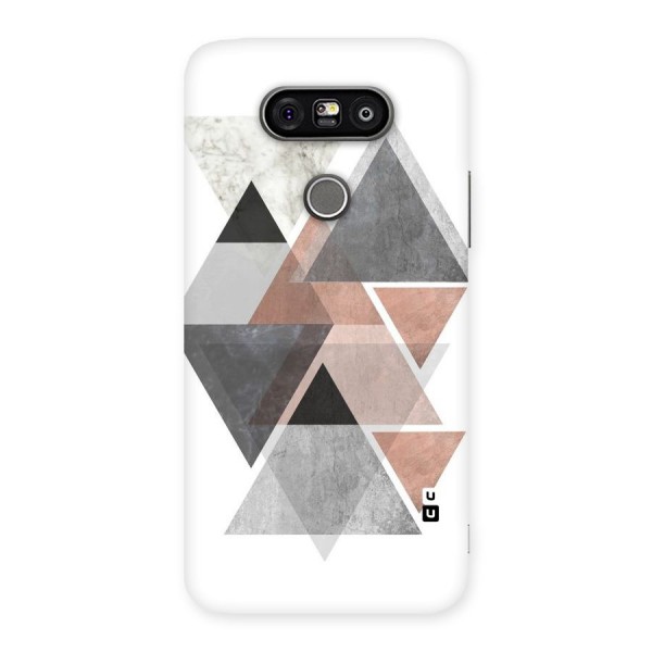 Abstract Diamond Pink Design Back Case for LG G5