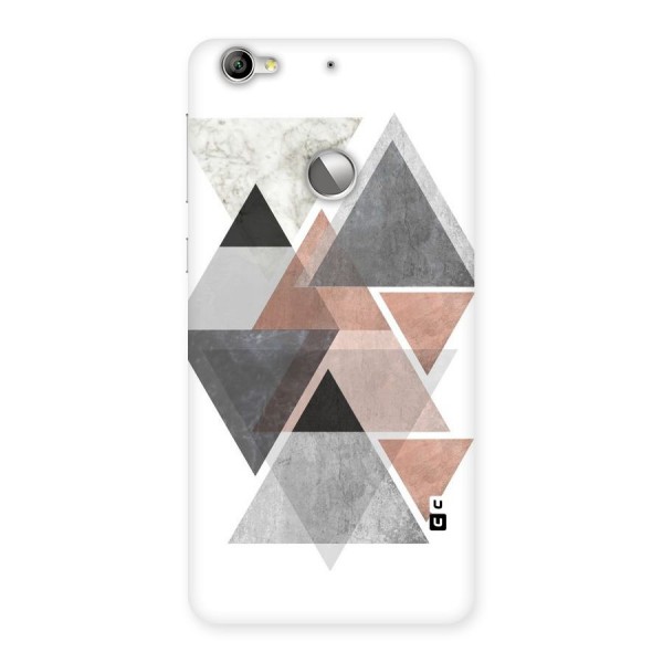 Abstract Diamond Pink Design Back Case for LeTV Le 1s