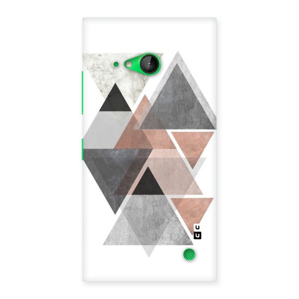 Abstract Diamond Pink Design Back Case for Lumia 730