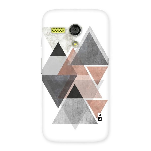 Abstract Diamond Pink Design Back Case for Moto G