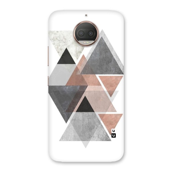 Abstract Diamond Pink Design Back Case for Moto G5s Plus