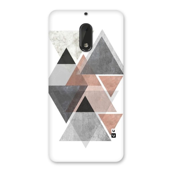 Abstract Diamond Pink Design Back Case for Nokia 6