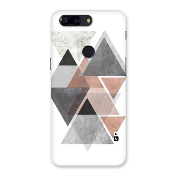 Abstract Diamond Pink Design Back Case for OnePlus 5T