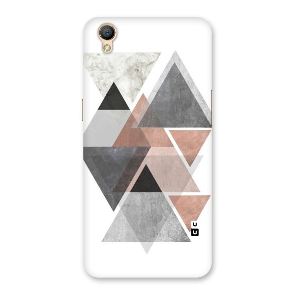 Abstract Diamond Pink Design Back Case for Oppo A37