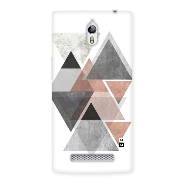 Abstract Diamond Pink Design Back Case for Oppo Find 7