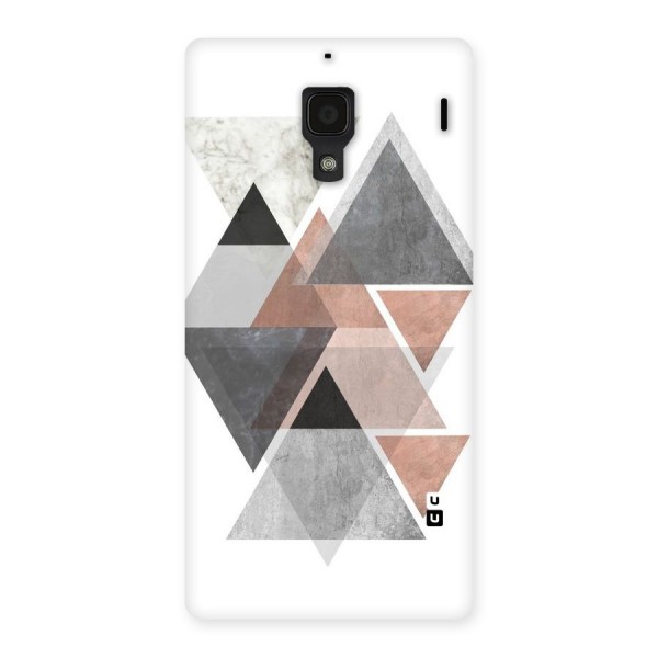 Abstract Diamond Pink Design Back Case for Redmi 1S