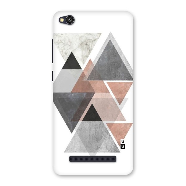 Abstract Diamond Pink Design Back Case for Redmi 4A