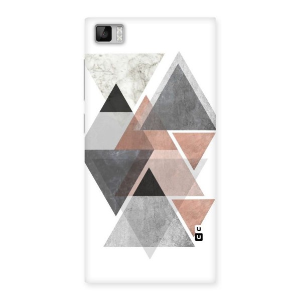 Abstract Diamond Pink Design Back Case for Xiaomi Mi3