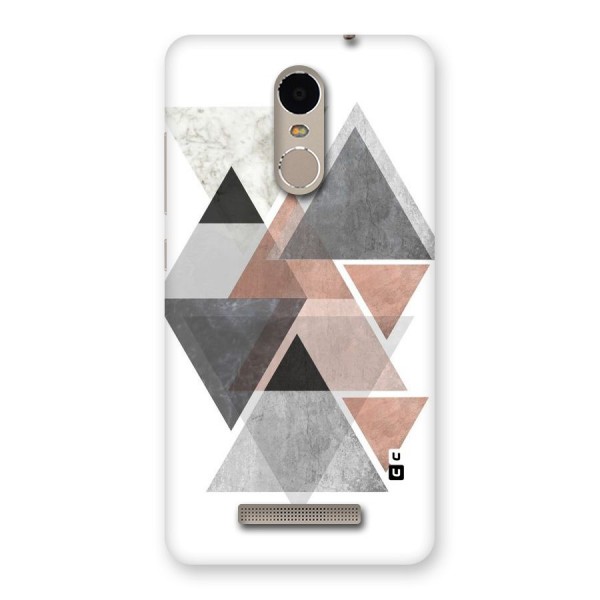 Abstract Diamond Pink Design Back Case for Xiaomi Redmi Note 3
