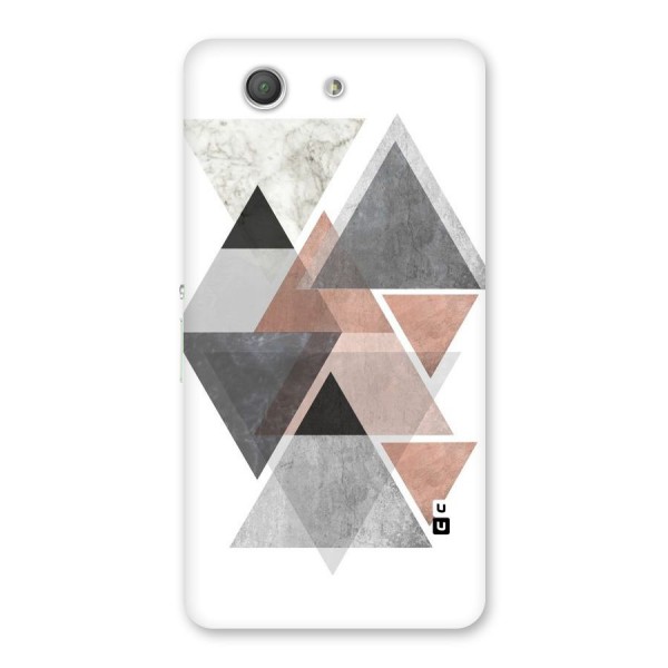 Abstract Diamond Pink Design Back Case for Xperia Z3 Compact