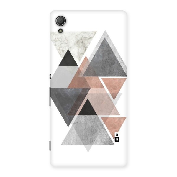 Abstract Diamond Pink Design Back Case for Xperia Z3 Plus