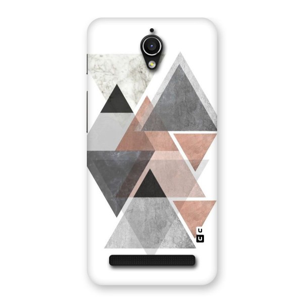 Abstract Diamond Pink Design Back Case for Zenfone Go