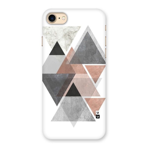 Abstract Diamond Pink Design Back Case for iPhone 7