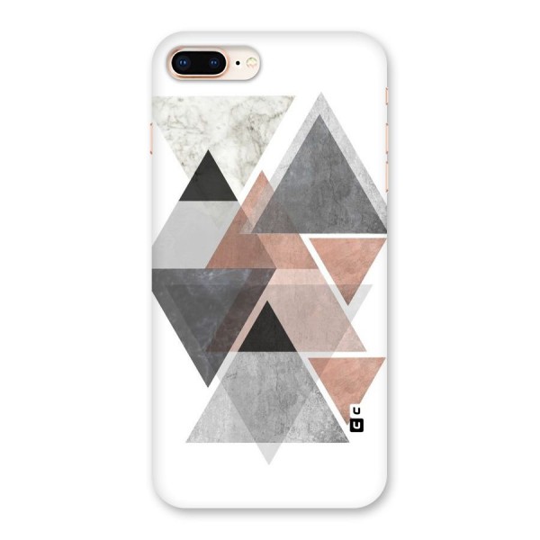 Abstract Diamond Pink Design Back Case for iPhone 8 Plus