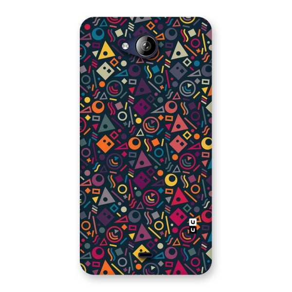Abstract Figures Back Case for Canvas Play Q355