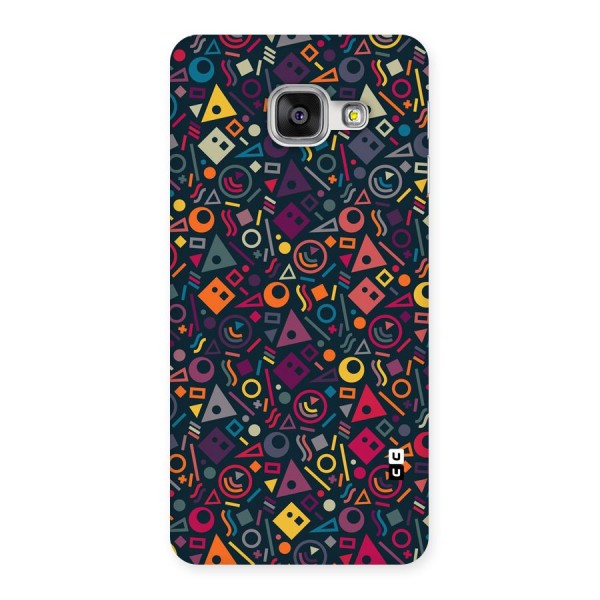 Abstract Figures Back Case for Galaxy A3 2016
