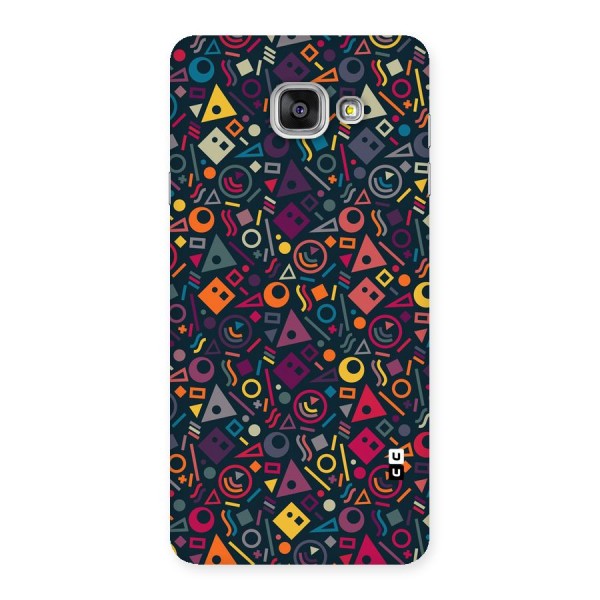 Abstract Figures Back Case for Galaxy A7 2016