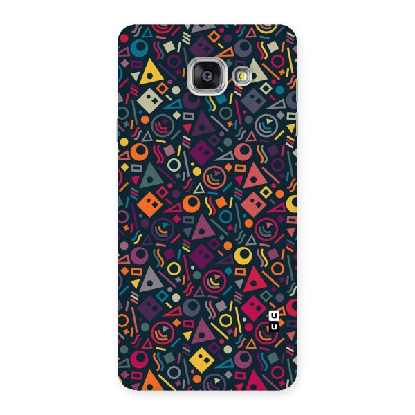 Abstract Figures Back Case for Galaxy A7 2016