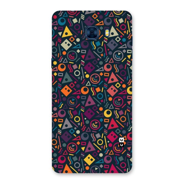 Abstract Figures Back Case for Galaxy C7 Pro
