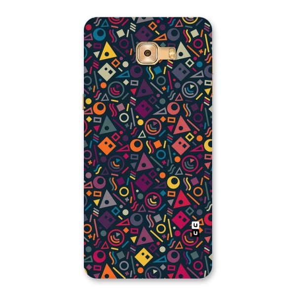 Abstract Figures Back Case for Galaxy C9 Pro