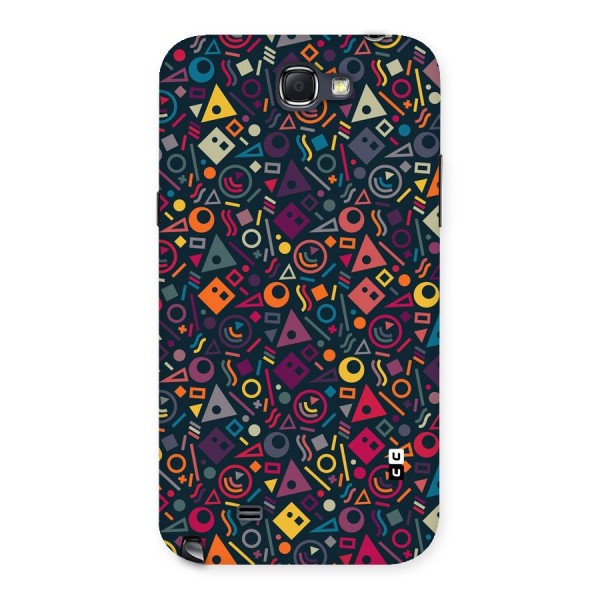 Abstract Figures Back Case for Galaxy Note 2