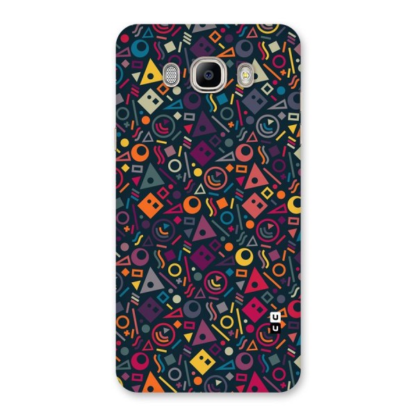 Abstract Figures Back Case for Galaxy On8