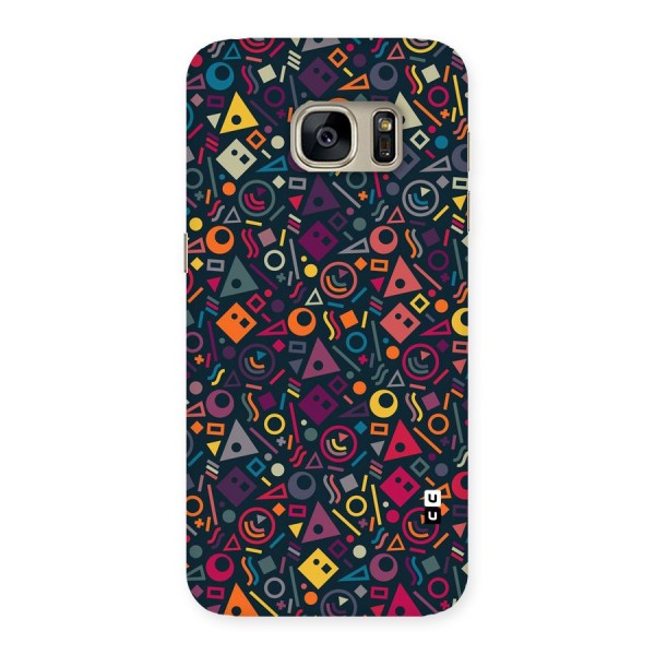 Abstract Figures Back Case for Galaxy S7