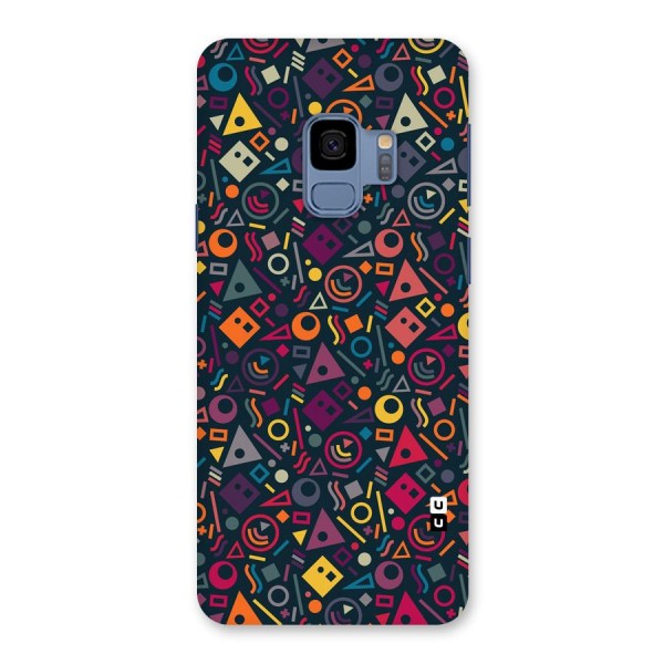 Abstract Figures Back Case for Galaxy S9