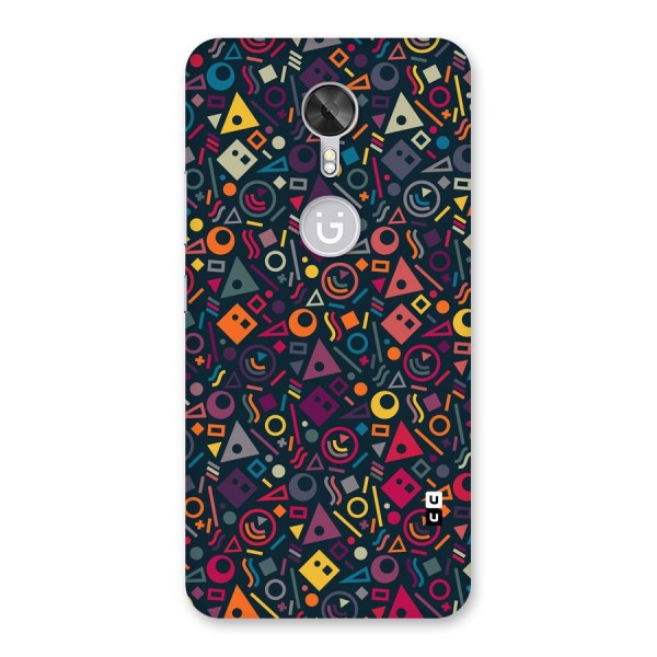 Abstract Figures Back Case for Gionee A1
