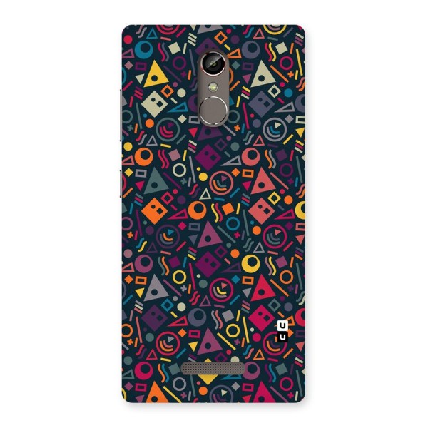 Abstract Figures Back Case for Gionee S6s