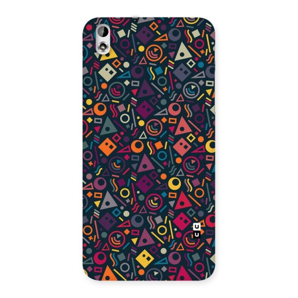 Abstract Figures Back Case for HTC Desire 816