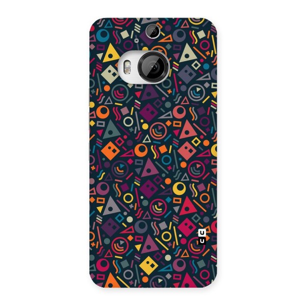 Abstract Figures Back Case for HTC One M9 Plus