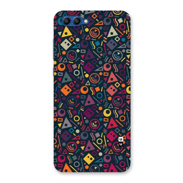 Abstract Figures Back Case for Honor View 10