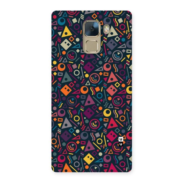 Abstract Figures Back Case for Huawei Honor 7