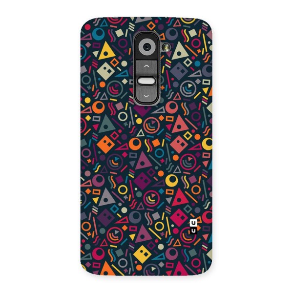 Abstract Figures Back Case for LG G2