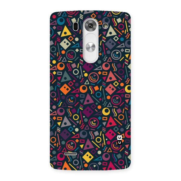 Abstract Figures Back Case for LG G3 Beat
